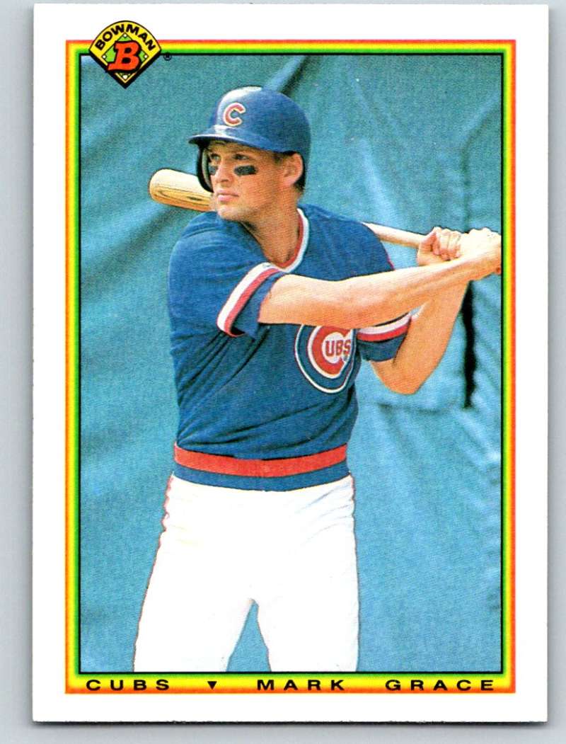 1990 Bowman #29 Mark Grace Mint Image 1