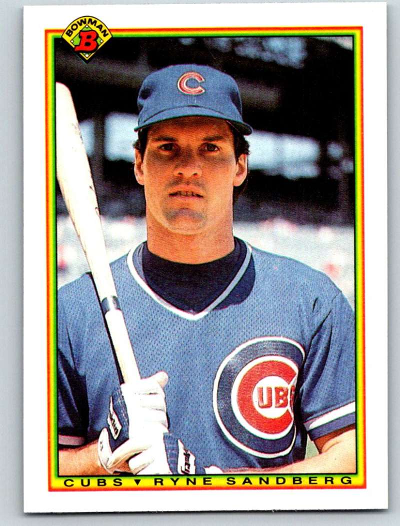 1990 Bowman #30 Ryne Sandberg Mint Image 1