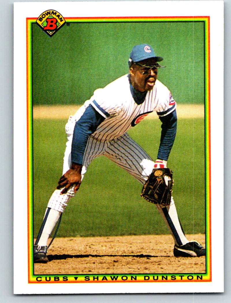1990 Bowman #38 Shawon Dunston Mint Image 1