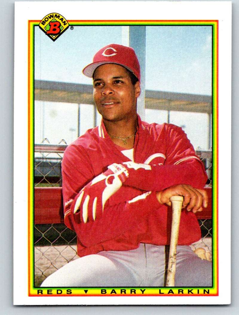 1990 Bowman #50 Barry Larkin Mint Image 1