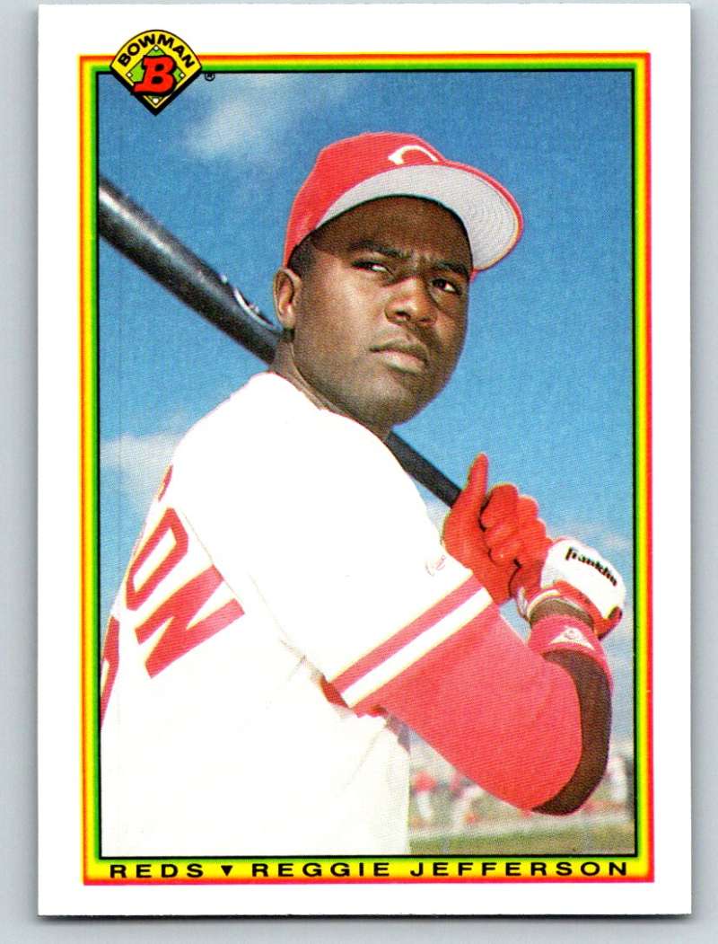 1990 Bowman #51 Reggie Jefferson Mint RC Rookie Image 1