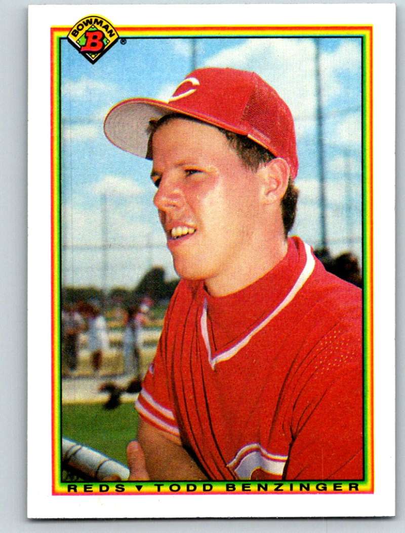 1990 Bowman #55 Todd Benzinger Mint Image 1