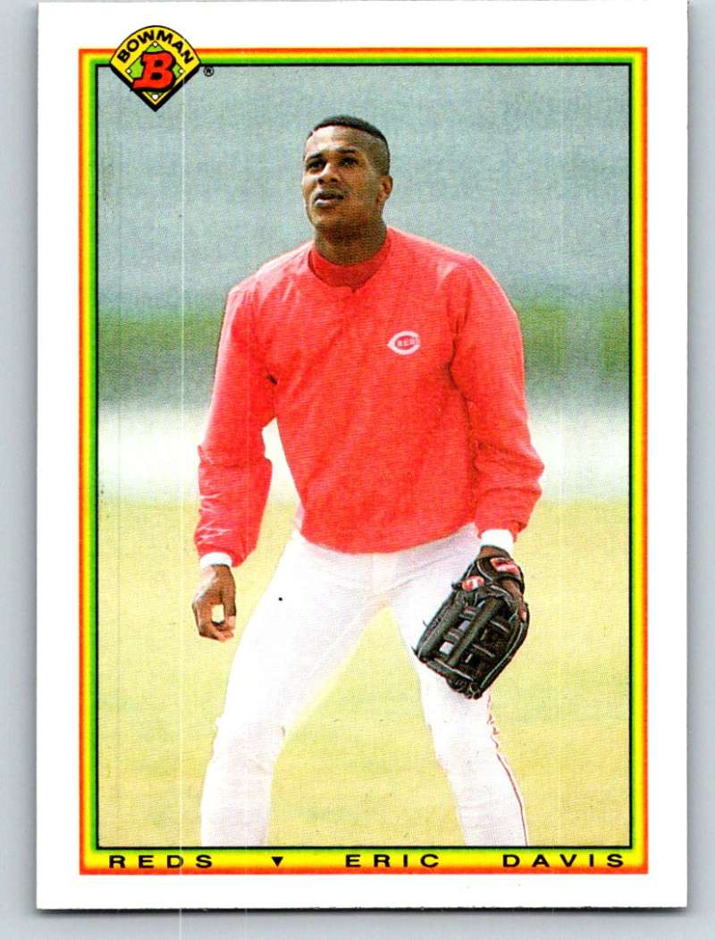 1990 Bowman #58 Eric Davis Mint Image 1