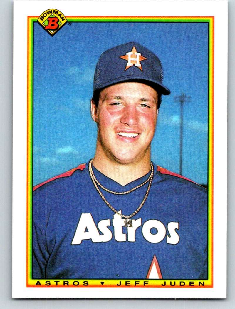 1990 Bowman #64 Jeff Juden Mint RC Rookie Image 1