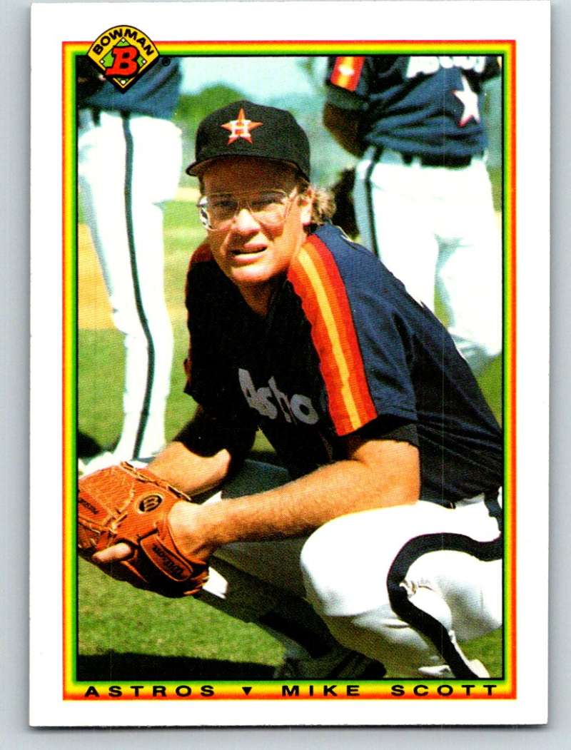 1990 Bowman #71 Mike Scott Mint Image 1