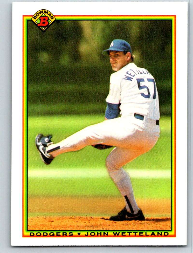 1990 Bowman #82 John Wetteland Mint Image 1