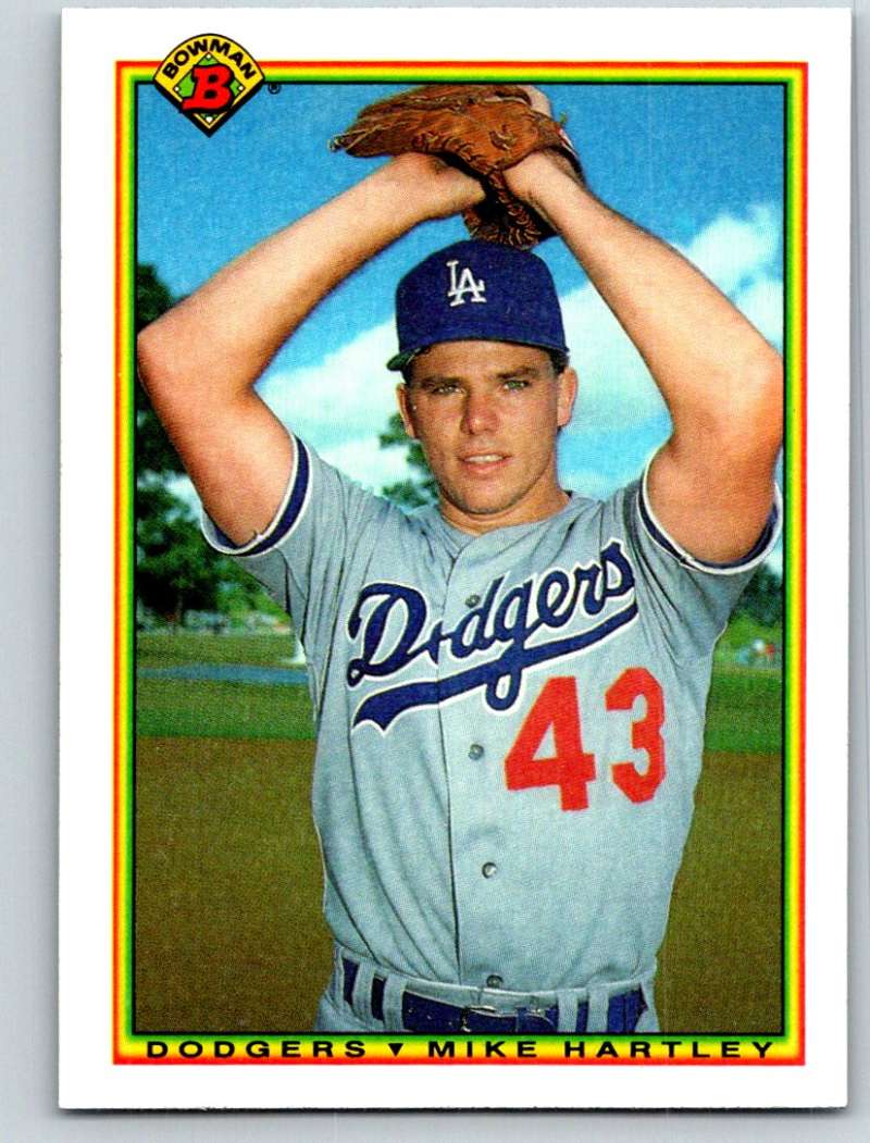 1990 Bowman #87 Mike Hartley Mint RC Rookie Image 1