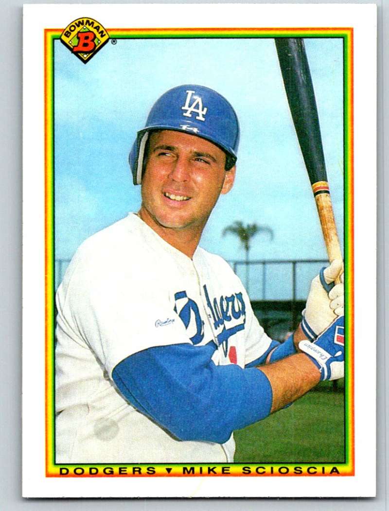 1990 Bowman #89 Mike Scioscia Mint Image 1
