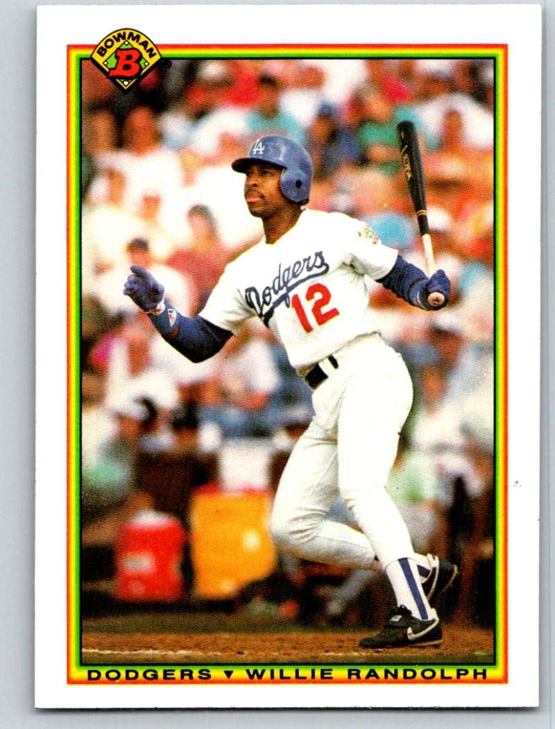 1990 Bowman #90 Willie Randolph Mint Image 1