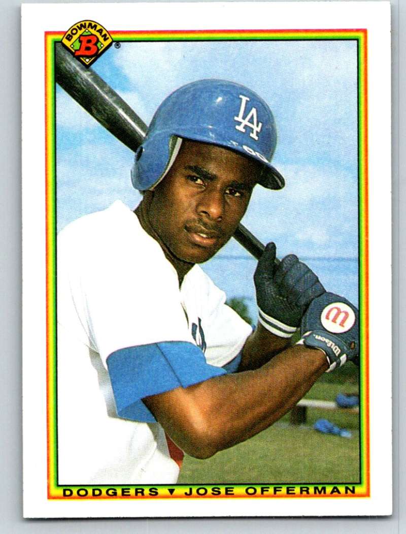 1990 Bowman #92 Jose Offerman Mint RC Rookie Image 1