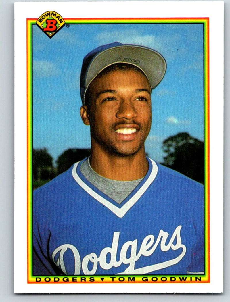 1990 Bowman #96 Tom Goodwin Mint RC Rookie Image 1