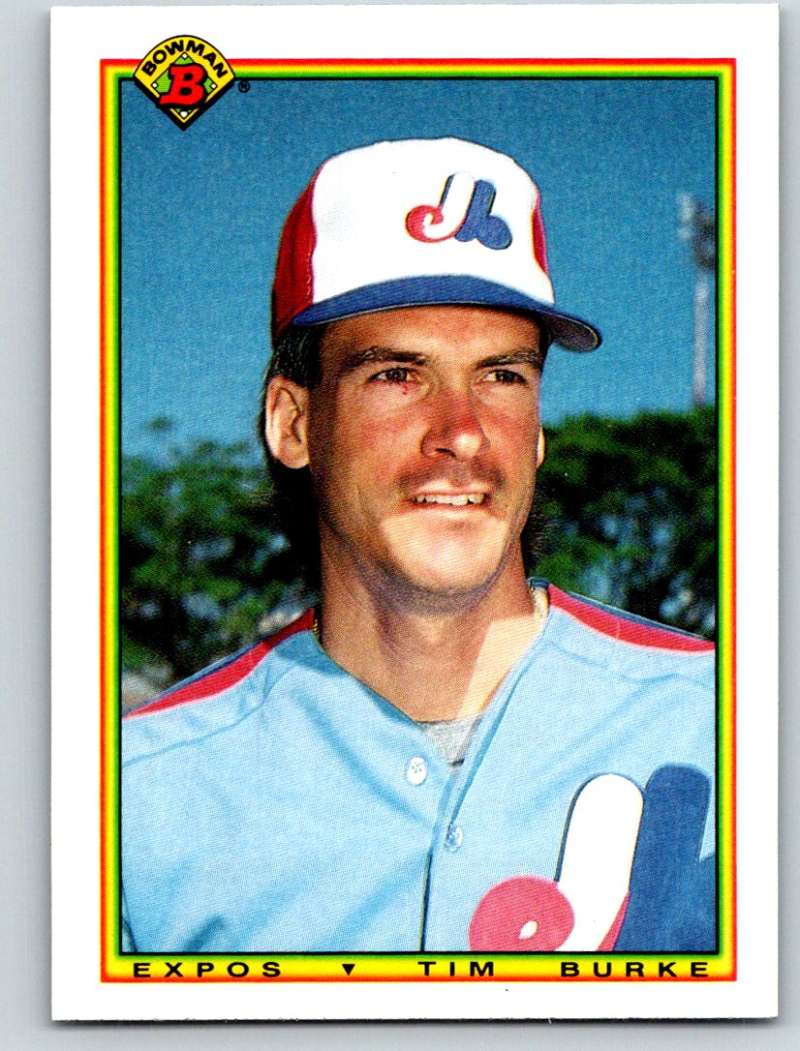 1990 Bowman #103 Tim Burke Mint Image 1
