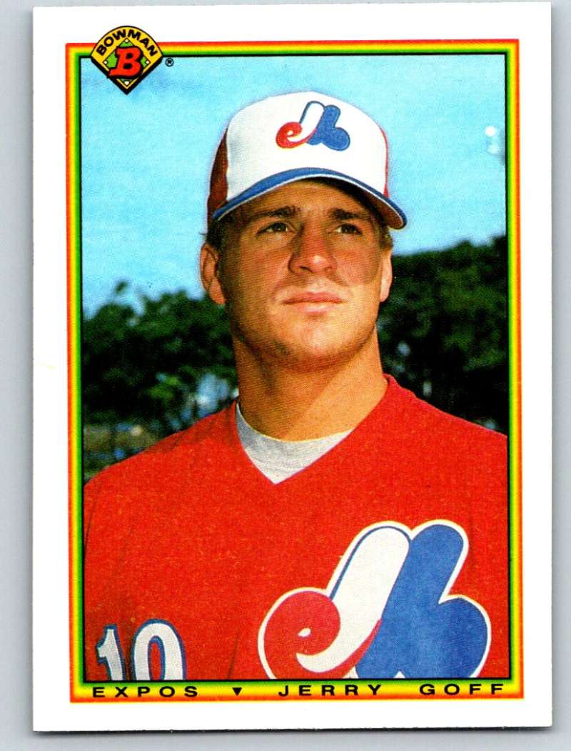 1990 Bowman #112 Jerry Goff Mint RC Rookie Image 1