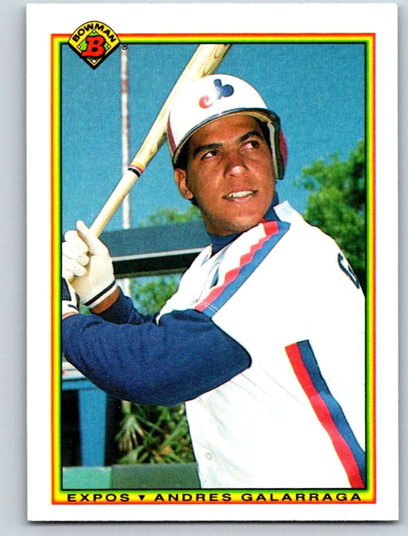 1990 Bowman #113 Andres Galarraga Mint Image 1