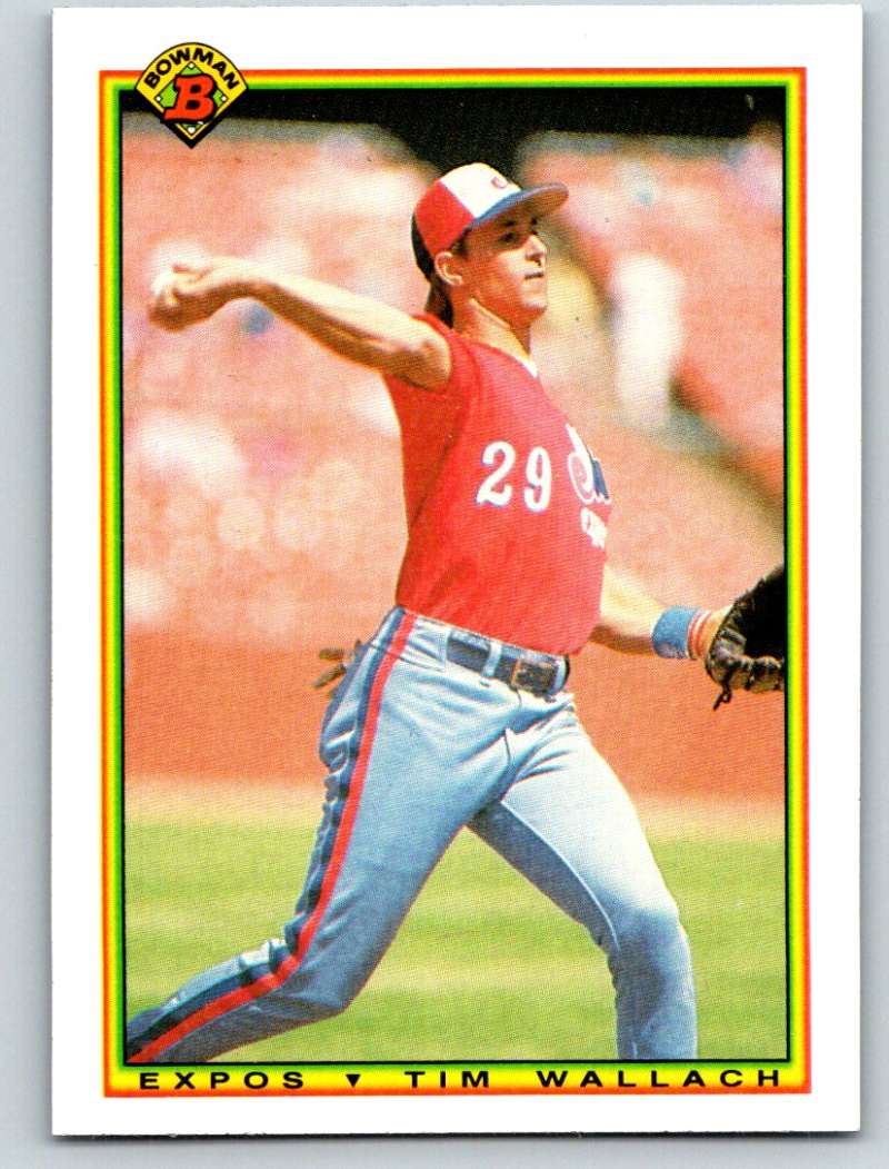 1990 Bowman #114 Tim Wallach Mint Image 1