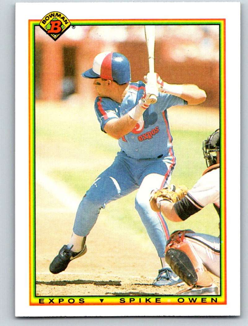 1990 Bowman #116 Spike Owen Mint Image 1