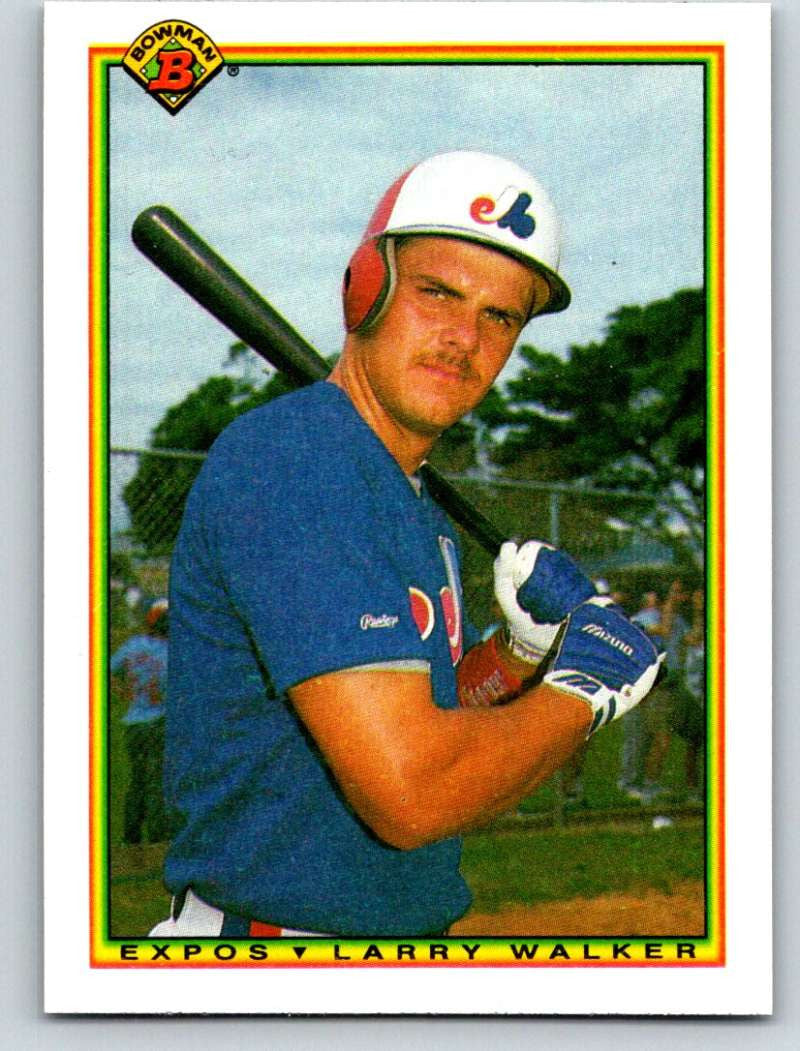 1990 Bowman #117 Larry Walker Mint RC Rookie