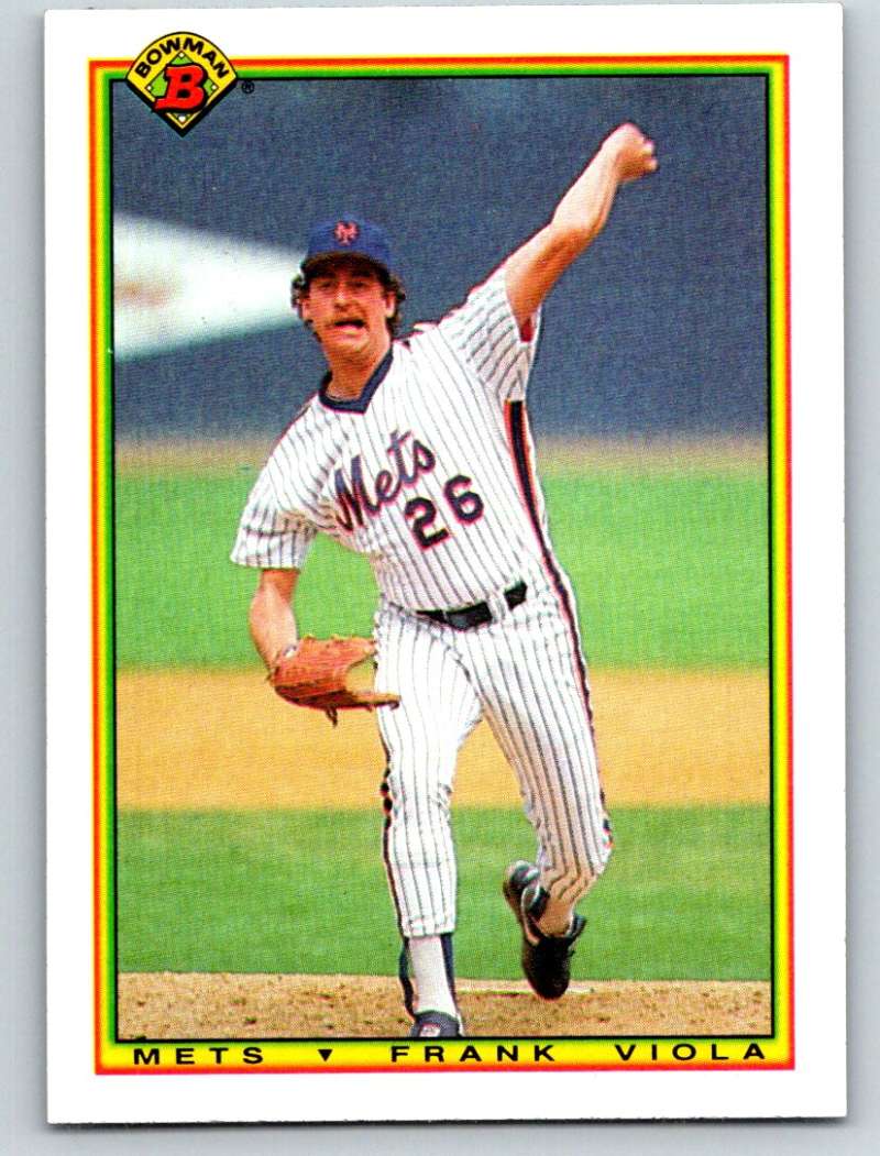 1990 Bowman #122 Frank Viola UER Mint Image 1
