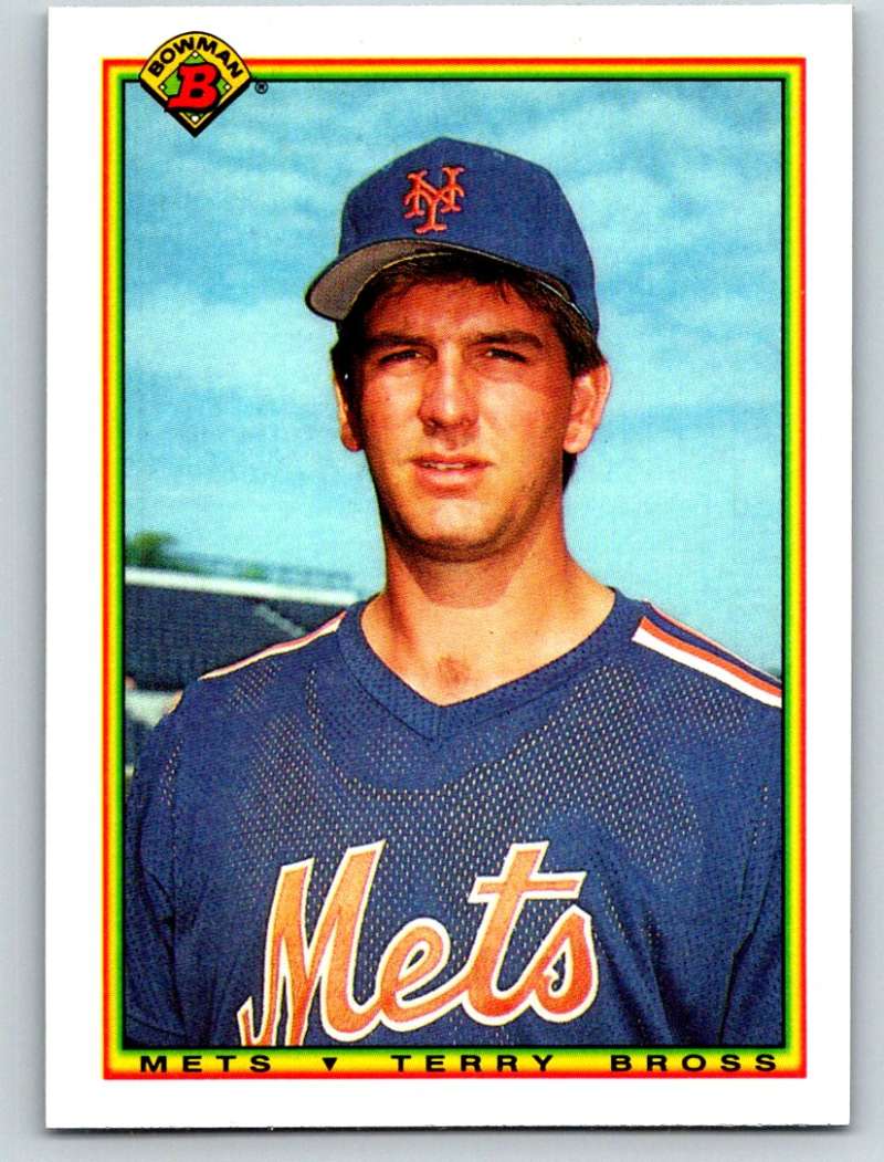 1990 Bowman #129 Terry Bross Mint RC Rookie Image 1