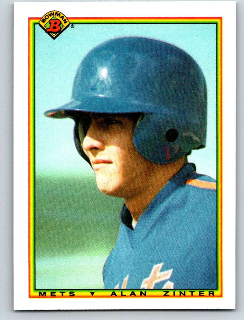1990 Bowman #135 Alan Zinter Mint RC Rookie Image 1
