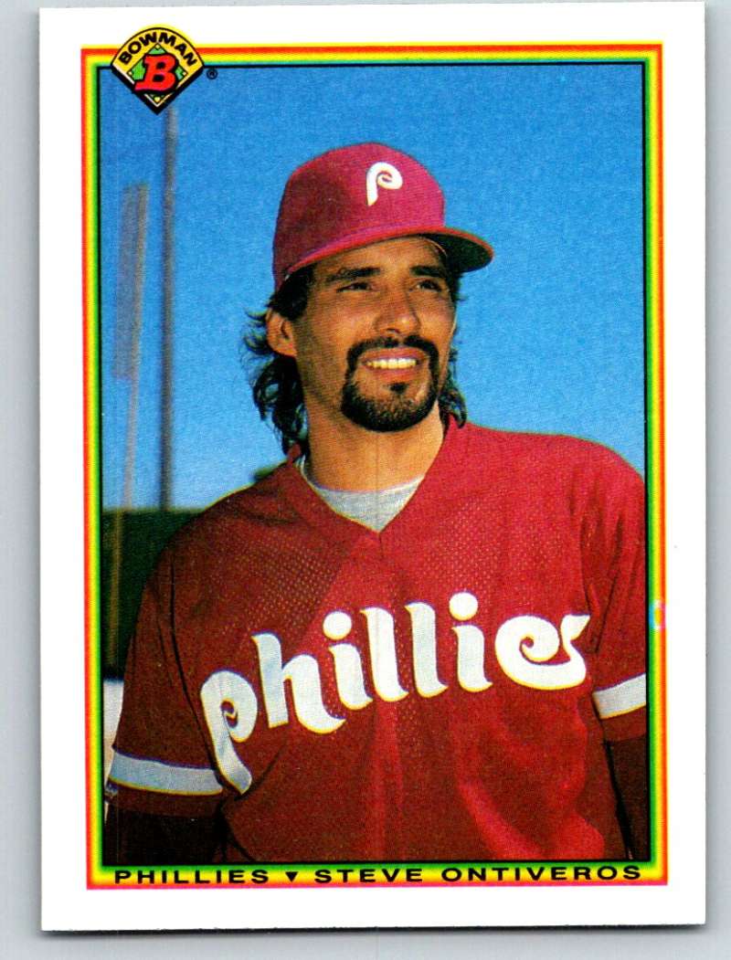 1990 Bowman #145 Steve Ontiveros Mint Image 1