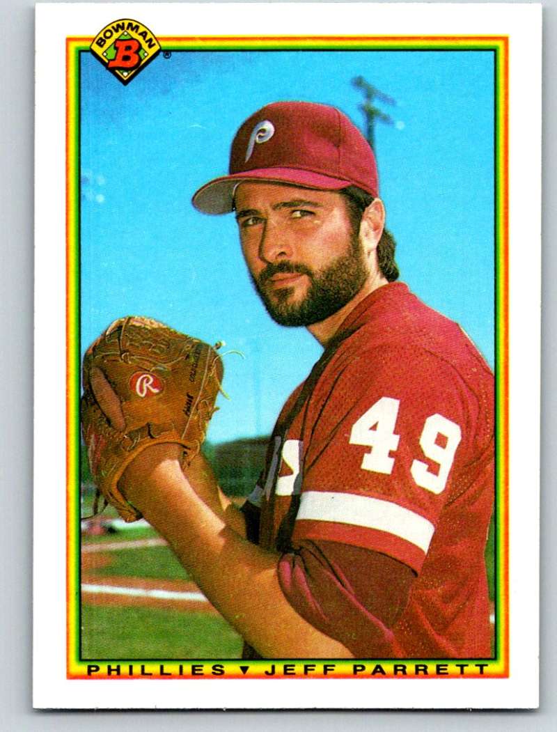 1990 Bowman #149 Jeff Parrett Mint Image 1