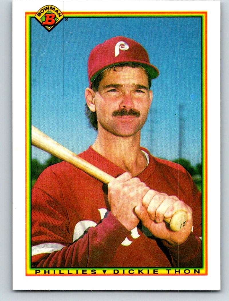 1990 Bowman #155 Dickie Thon Mint Image 1