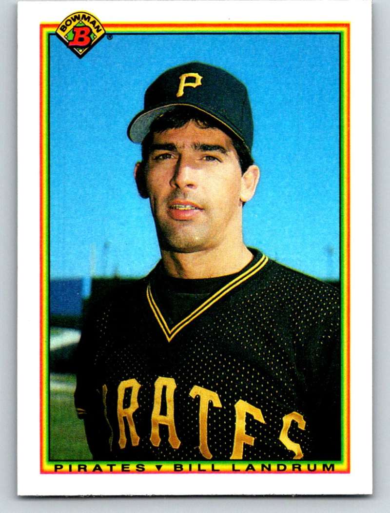 1990 Bowman #166 Bill Landrum Mint Image 1