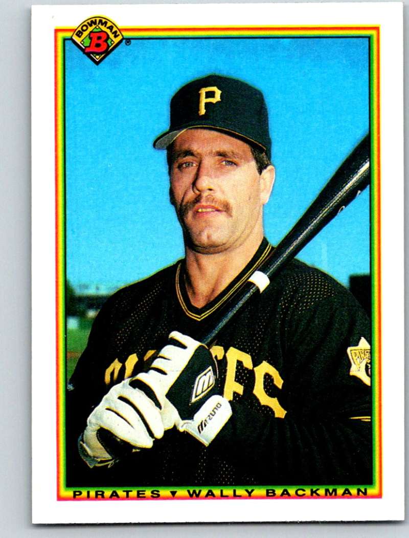 1990 Bowman #177 Wally Backman Mint Image 1