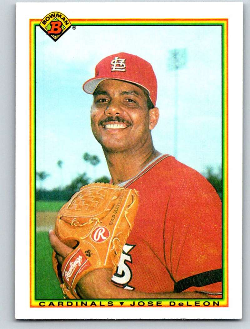 1990 Bowman #186 Jose DeLeon Mint Image 1