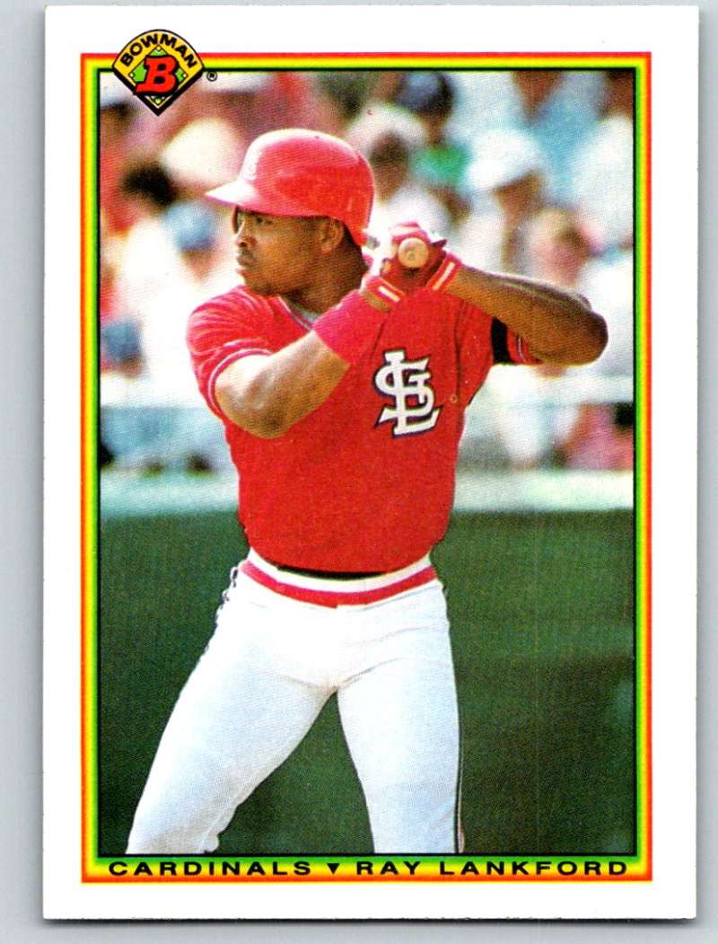 1990 Bowman #192 Ray Lankford Mint RC Rookie Image 1