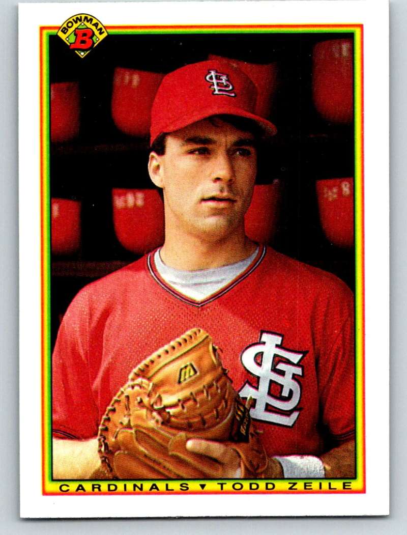 1990 Bowman #193 Todd Zeile Mint Image 1