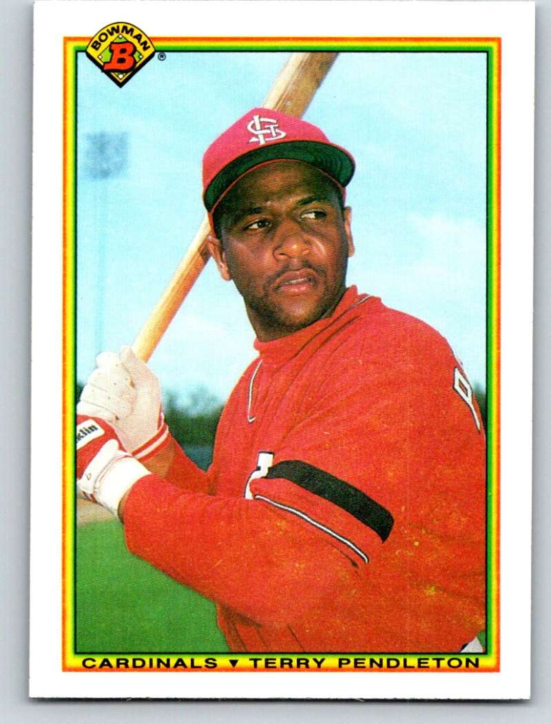1990 Bowman #197 Terry Pendleton Mint Image 1
