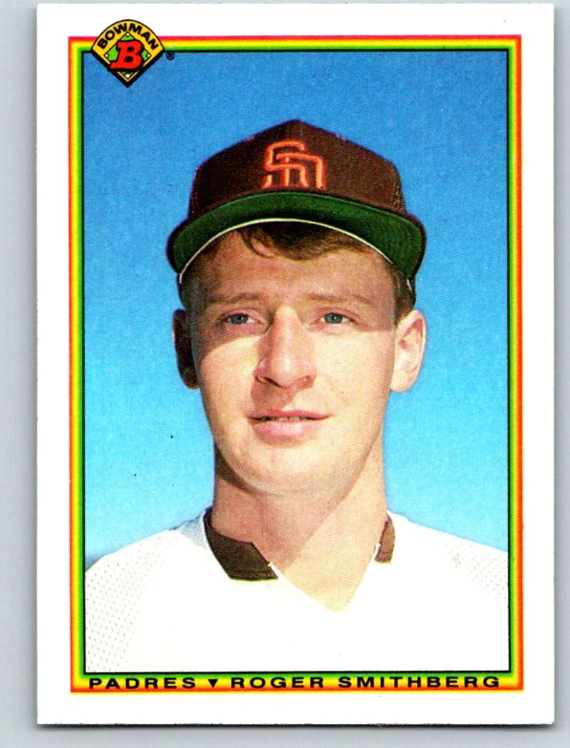 1990 Bowman #203 Roger Smithberg Mint RC Rookie Image 1
