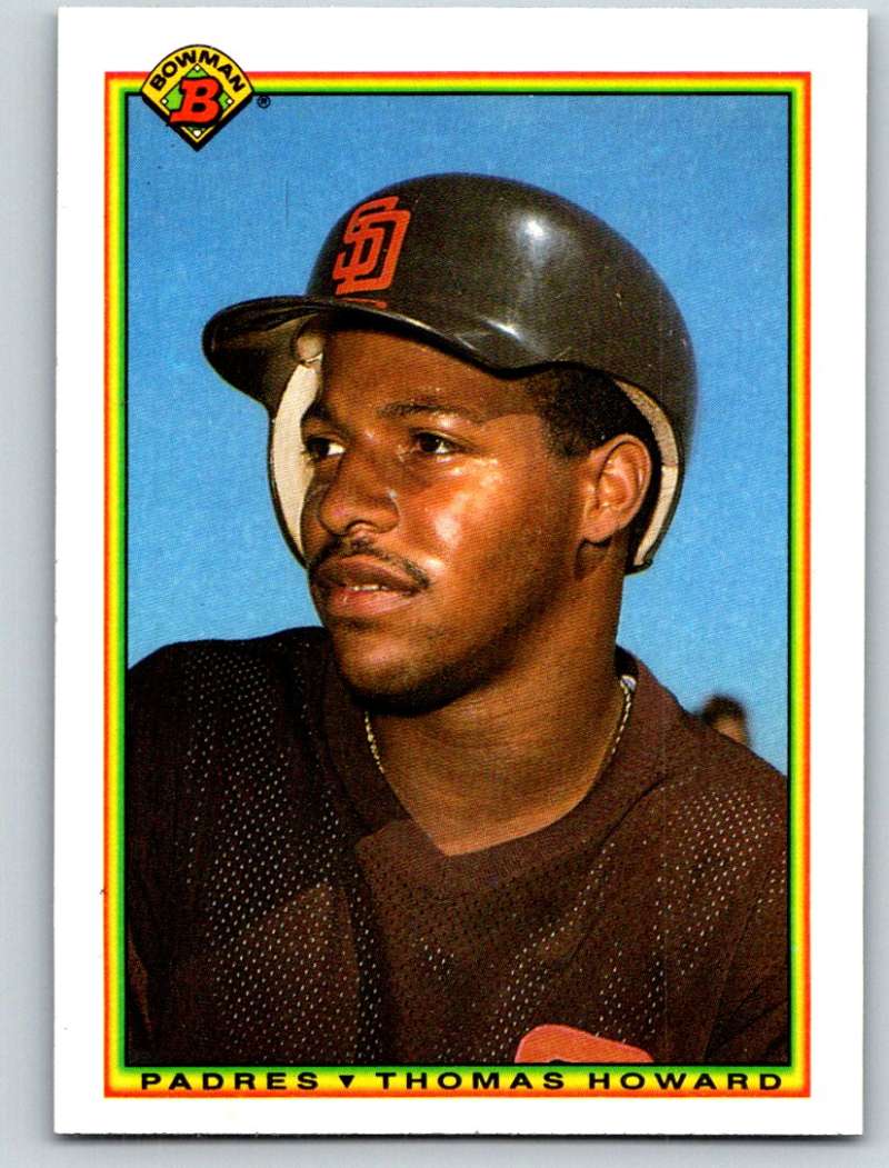 1990 Bowman #212 Thomas Howard Mint Image 1