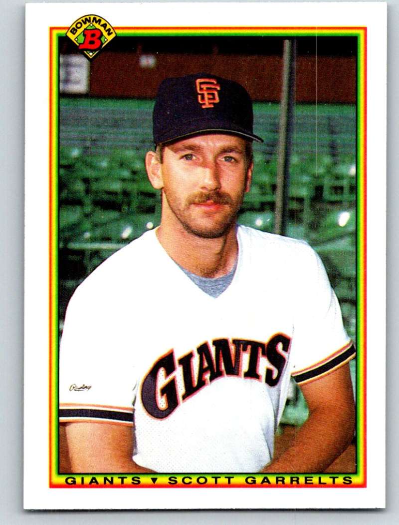 1990 Bowman #228 Scott Garrelts Mint Image 1