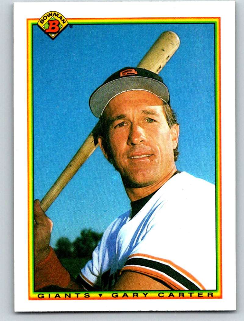 1990 Bowman #236 Gary Carter Mint Image 1