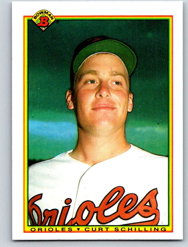 1990 Bowman #246 Curt Schilling Mint Image 1