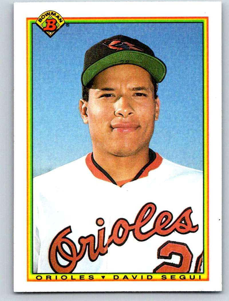 1990 Bowman #251 David Segui ERR Mint RC Rookie