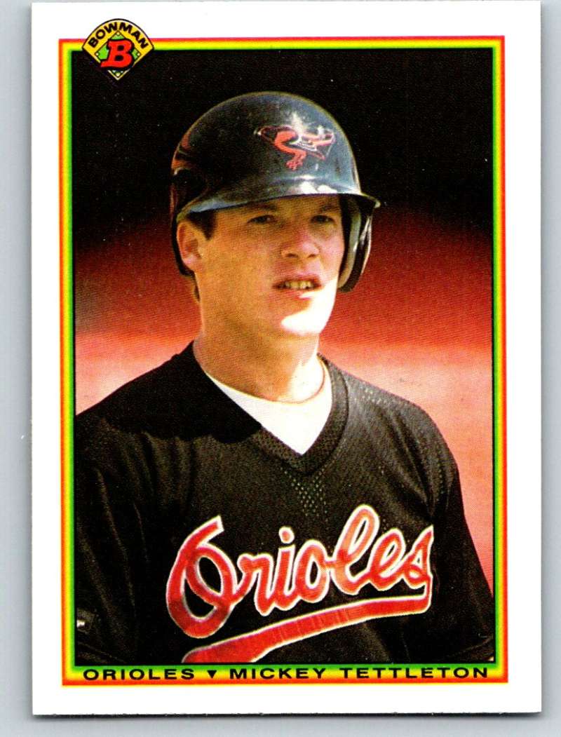 1990 Bowman #254 Mickey Tettleton Mint Image 1