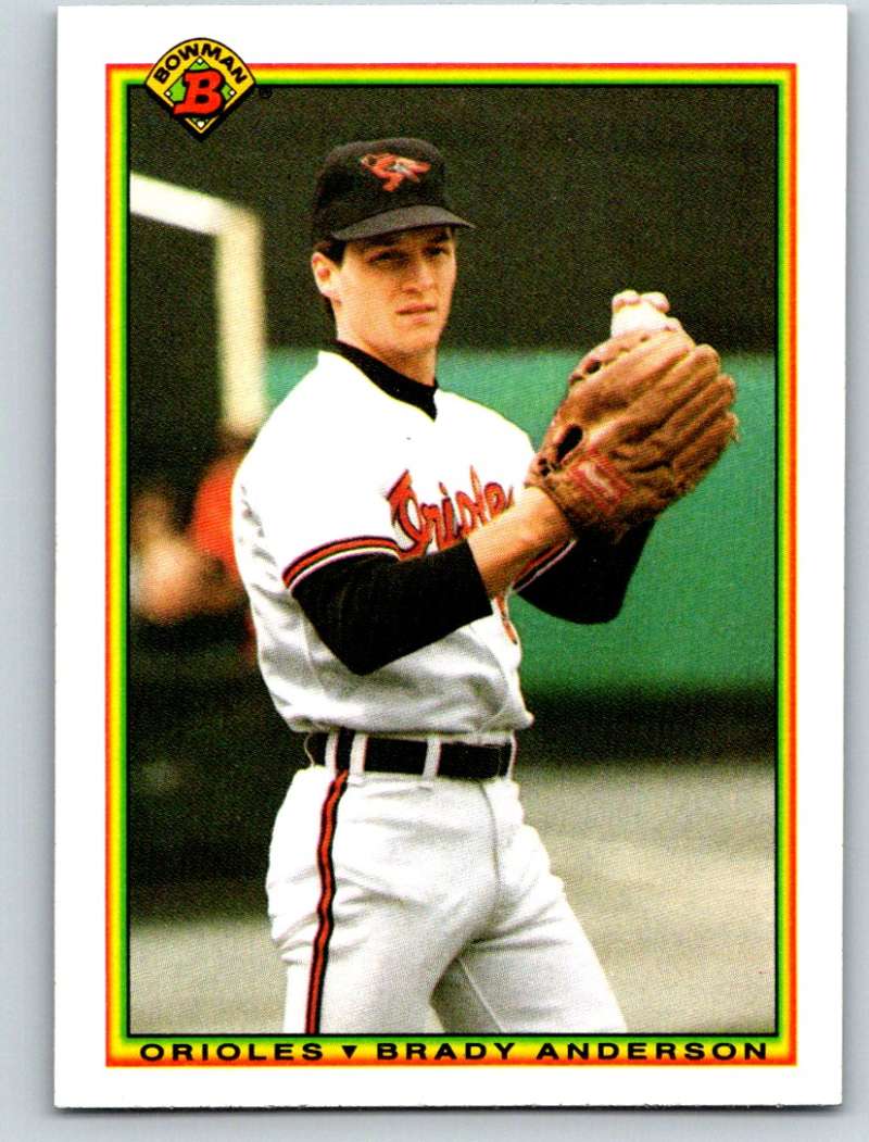1990 Bowman #258 Brady Anderson Mint Image 1