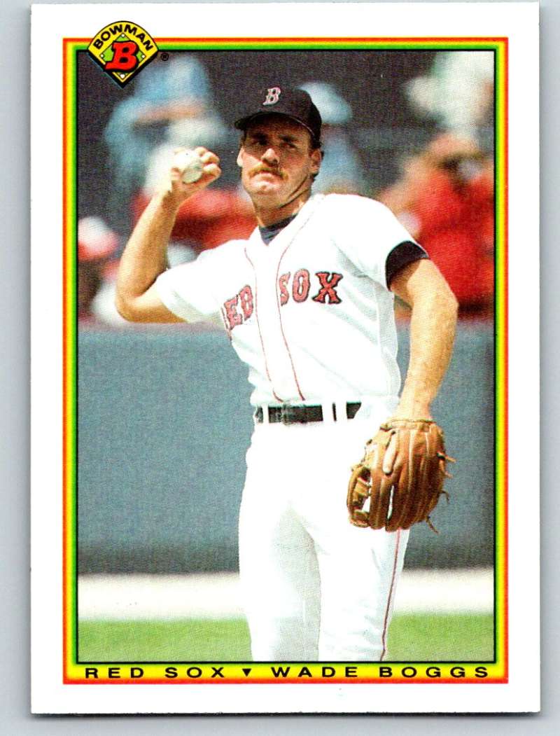 1990 Bowman #281 Wade Boggs Mint Image 1