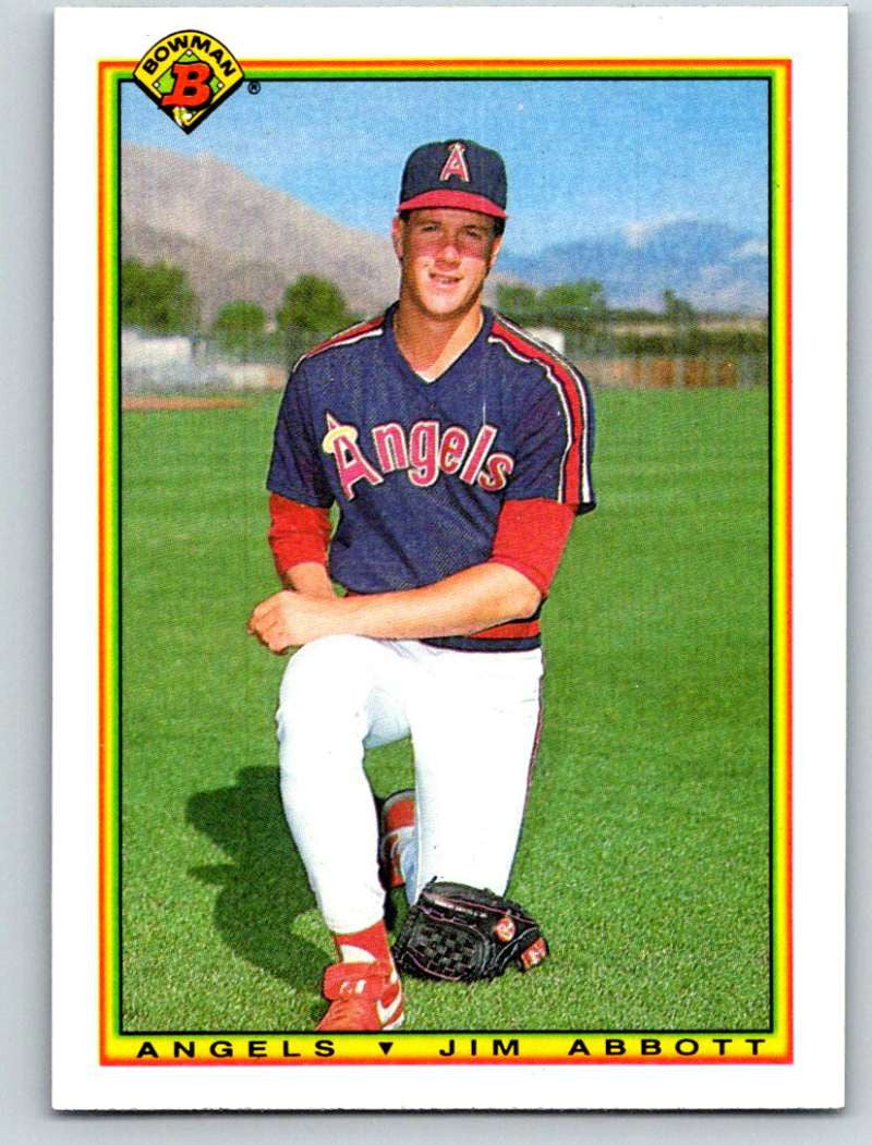 1990 Bowman #288 Jim Abbott Mint