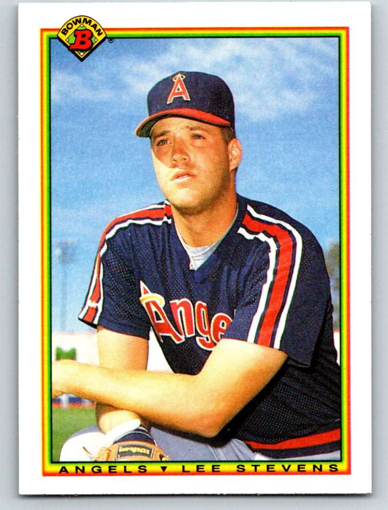 1990 Bowman #300 Lee Stevens Mint Image 1