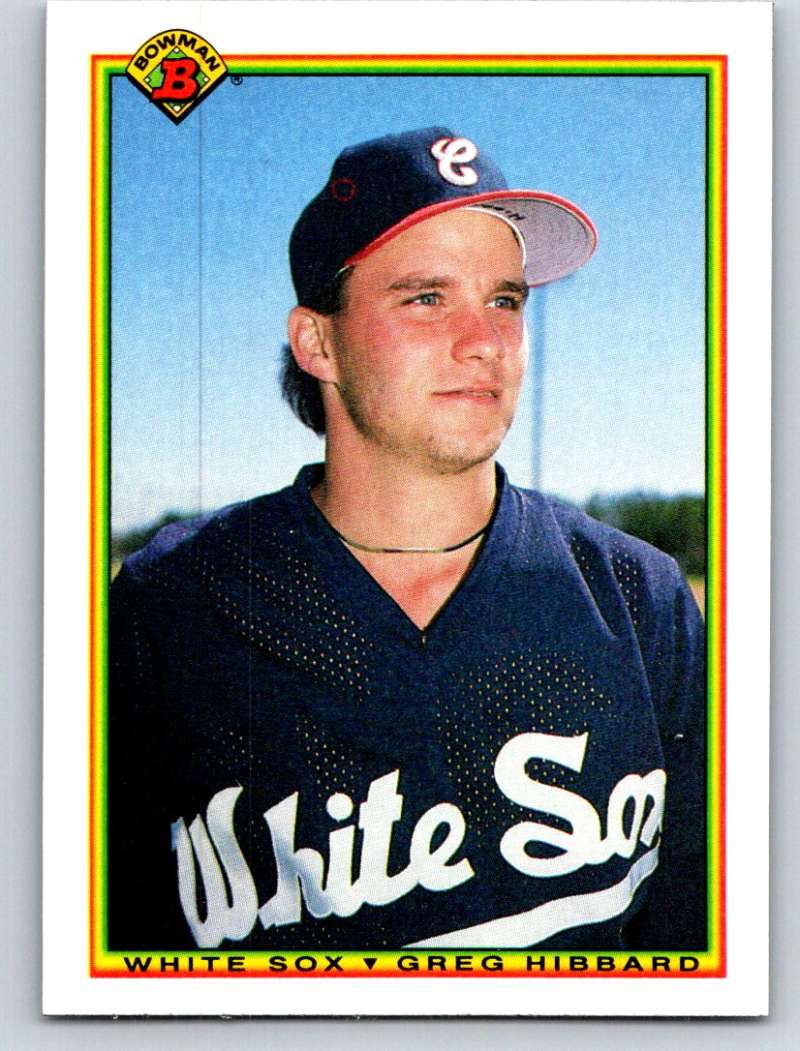 1990 Bowman #303 Greg Hibbard Mint RC Rookie Image 1