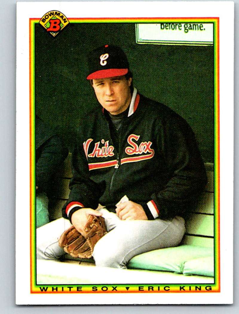 1990 Bowman #304 Eric King Mint Image 1