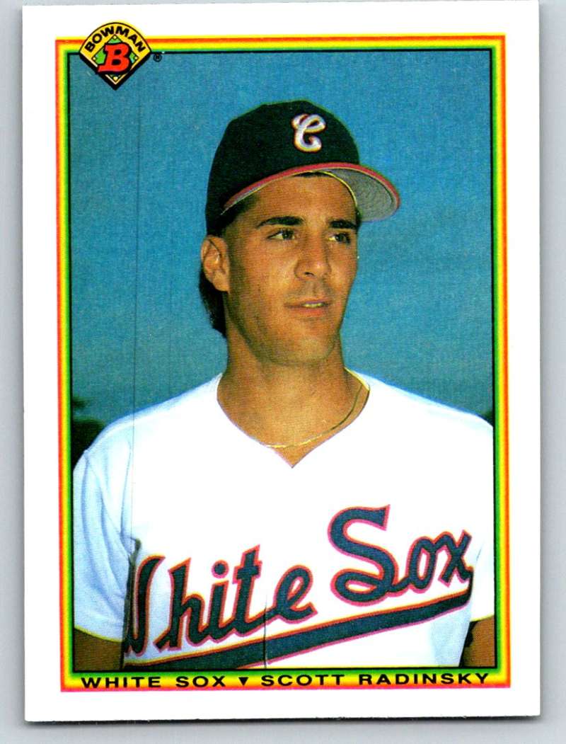1990 Bowman #308 Scott Radinsky Mint RC Rookie Image 1