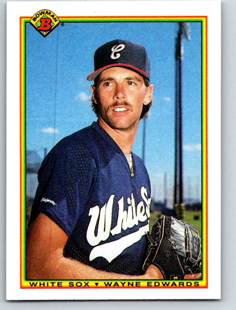 1990 Bowman #309 Wayne Edwards Mint RC Rookie Image 1