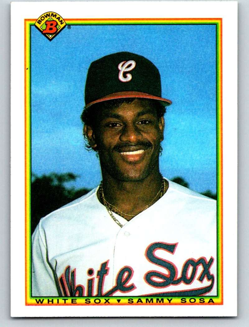 1990 Bowman #312 Sammy Sosa Mint RC Rookie Image 1