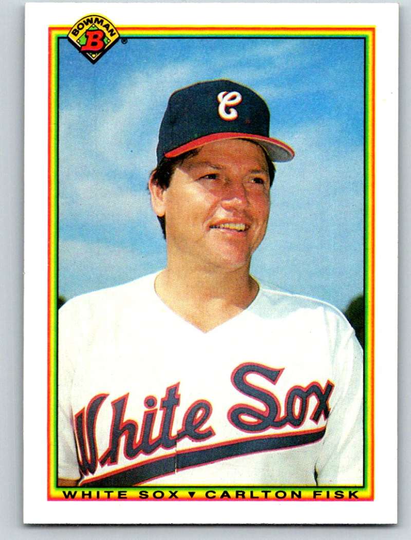 1990 Bowman #314 Carlton Fisk Mint Image 1